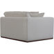 Rue White Left Arm Facing Chair
